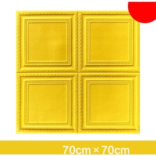 10pcs 3D Wall Stickers DIY Self-Adhesive Wallpaper Waterproof Wallpaper Brick Decor Background For Living Room Sticker