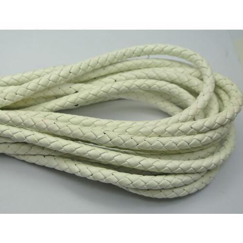 16.4 Feets Leatherette Jewelry Cord 7mm Round Braided Bracelets Bags Chain diy Accessories Decorative free shipping