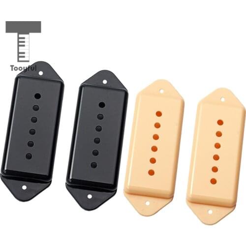 2PCS Guitar Single Coil Pickup Covers Dogear Style for Electric Guitar Replacement Parts