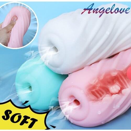 Masturbation Cup Artificial Vagina Pocket Pussy Real Vagina Sex toys Silicone Adult Product Male Sex Toys for Men Masturbators