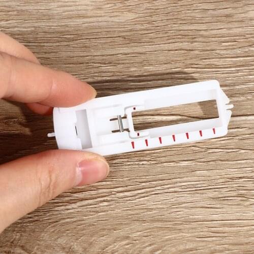 New Singer Domestic stitching Machine Parts Presser Foot Buttonhole Snap On Button Hole Presser Foot 6.5*2cm