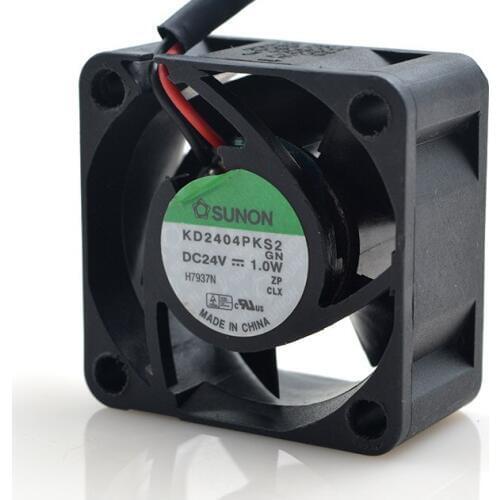 Wholesale: FOR SUNON KD2404PKS2 40 * 40 * 20mm KD2404PKS2 DC 24V 1.2W ModelTM speed control line 2 line cooing fan