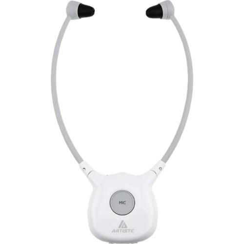ARTISTE APH102 Separate Hanging Ears for the Elderly TV Replace Extra Wireless Headset for APH100 Listening Aids earbud earphone