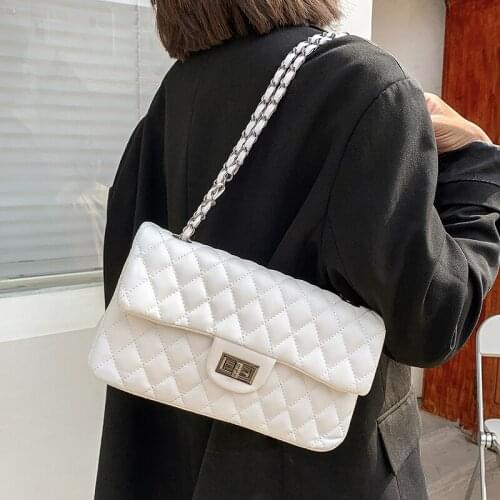 High Quality Women Pu Leather Chain Shoulder Bag Fashion Ladies Crossbody Bags for Women Designer Female Handbags Messenger Bags