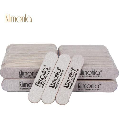 100Pcs/Pack Mini Gray Nail Files Block Straight 180/240 Grit Wooden UV Gel Polishing lime a ongle Pedicure Tools Care Supplier