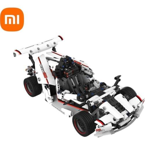 2020 Xiaomi MITU Intelligent Building Blocks Road Racing Car Kids Toy Electric Bluetooth 5.0 APP Smart Remote Control 900+ parts