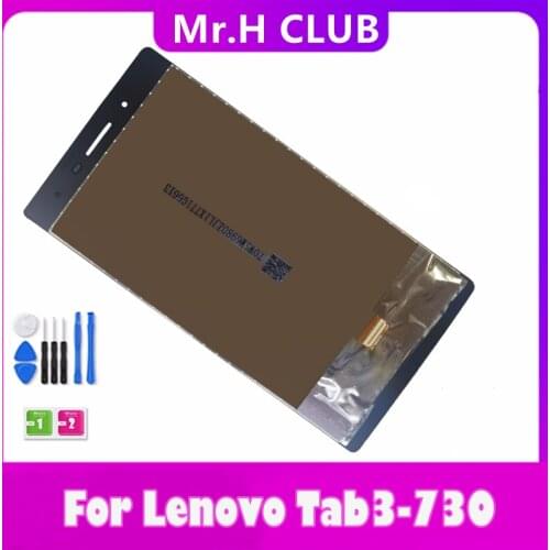 7-inch Black Replacement New LCD Display +Touch Screen Assembly For Lenovo Tab3 3 7 730 TB3-730 TB3-730X TB3-730F TB3-730M