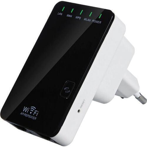Repeater Wifi Wireless Router Extender AP Booster Amplifier LAN Client Bridge IEEE802.11b / g / n EU Plug Wi fi Roteador