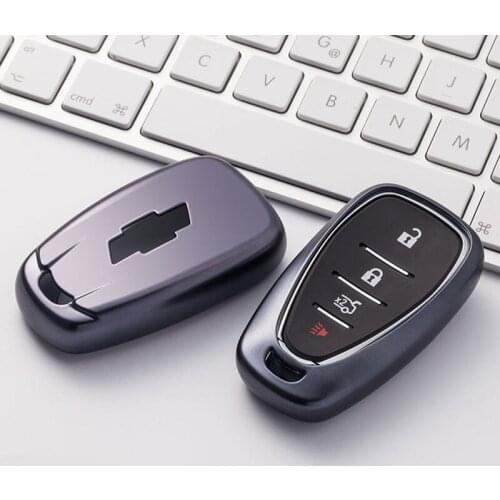 Car Key Covers TPU Key Case Fob Shell For Chevrolet Cruze spark sonic camaro Volt Bolt Trax Malibu cruze 2 3 4 5 button styling