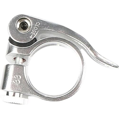 Mountain MTB Road Bike Bicycle 28.6mm Seat Clip Aluminium Alloy Seatpost Clamp brompton bike accessories подсидельный штырь