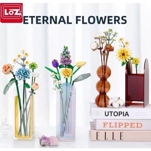 LOZ Blocks Diamond Building Blocks toys Action Figure 3D Bricks Early Education Toys Cute Style Gift toys for children