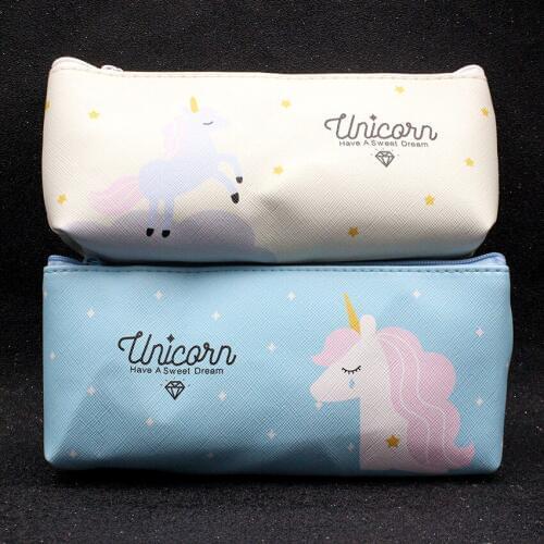 M032 Cute Unicorn Three-Dimensional Waterproof Storage Bag Coin Purse Womens Pen Bag Wholesale