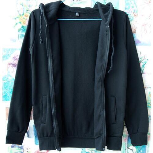 5 Colors Mu Ban Man Boy Coat Full Zip Hoodie Fleece Hooded Jacket Autumn Winter Couple Clothes ZIIART