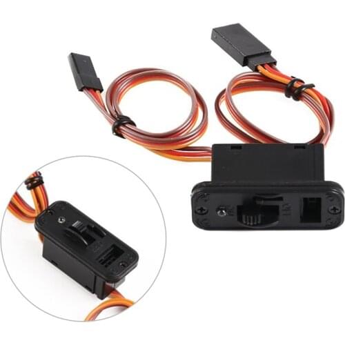 RC Switch With LED Connectors For JR Futaba Battery Motor ESC Planes Cars Boat
