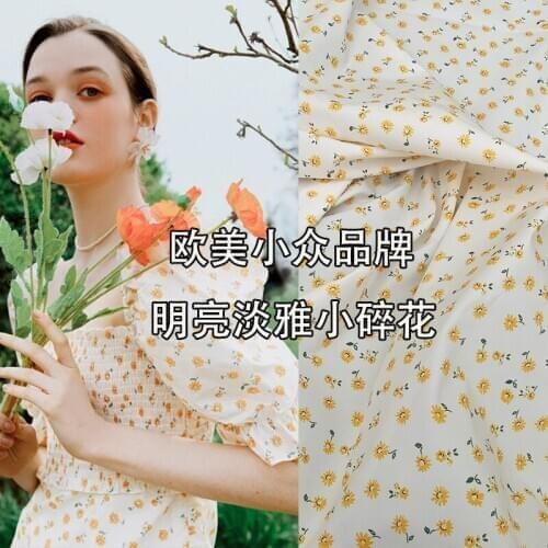 Printed 100% Polyester Twill Fashion Shirt Handmade Diy Clothing Shirt Brand Fabric Cloth for Dress Fabrics Per Meter Sewing