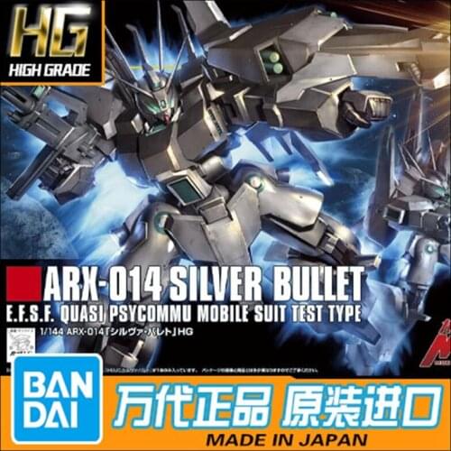 Bandai 1/144 HGUC 170 ARX-014 Silver Bullet Biao Wolf Assembly Model