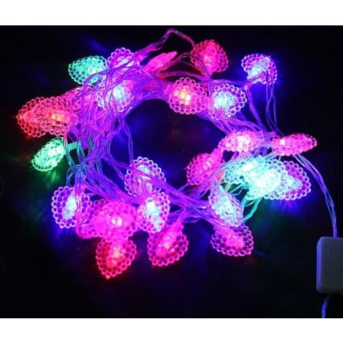 5M LED Flakes String Lights Twinkle Colorful Balls Star Christmas Garlands for Xmas Tree Wedding New Year Home Decor