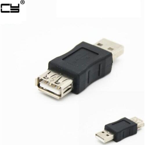High quality USB2.0 male to USB2.0 Female converter adapter