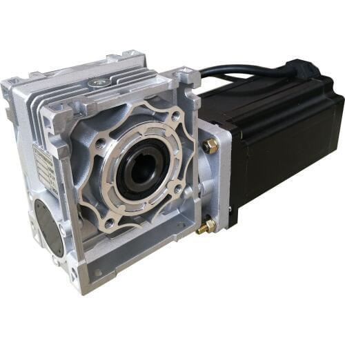 12N.M 6A 1.8 degree 18mm output shaft 86BYGH156 86MM stepping worm gear motor NMRV040 gearbox Multi-speed ratio optional