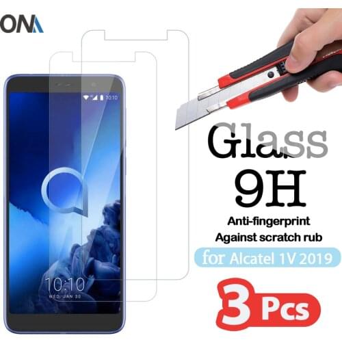 2.5D Tempered Glass For Alcatel 1C 1X 3L 3X 3C 2019 High Quality Film 9H Screen Protector for Alcatel 1B 1S 1SE 1A 1V 3X 2020