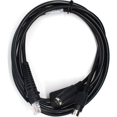 2PCS New 2M 3800g Scanner PS2 Keyboard Wedge Cable For Honeywell HHP 3800g 4600G 4820G 3800ghd Barcode Scanner Compatible Cable