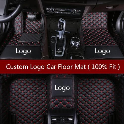 Flash mat Logo car floor mats for MG All Models GT MG5 MG6 MG7 mg3 SW mgtf TF ZR ZT ZT-T car accessories car styling carpet