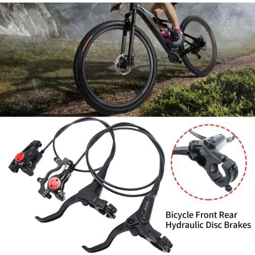 Mountain Bike Disc Brake Kits Aluminum Alloy Hydraulic Disc Brake Kit Bike Part Caliper Retrofit Kit Disc Brake