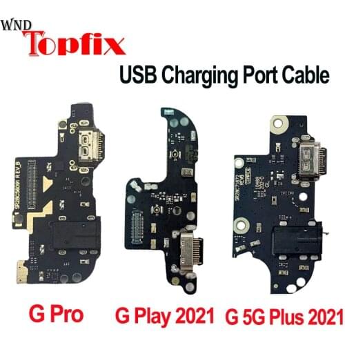 For Motorola Moto G 5G Plus USB Charging Port For Moto G 5G Plus Charger Port Dock Plug Connect Board