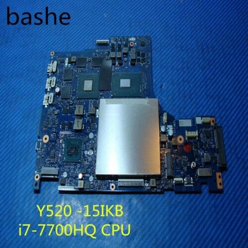 ForLenovo y520-15ikb laptop motherboard independent graphics card i7-7700hq CPU nm-b191 motherboard comprehensive test