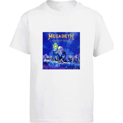 This Brand New Megadeath T Shirt with a Rust In Peace M-234XL tshirt men summer fashion t-shirt euro size men clothing