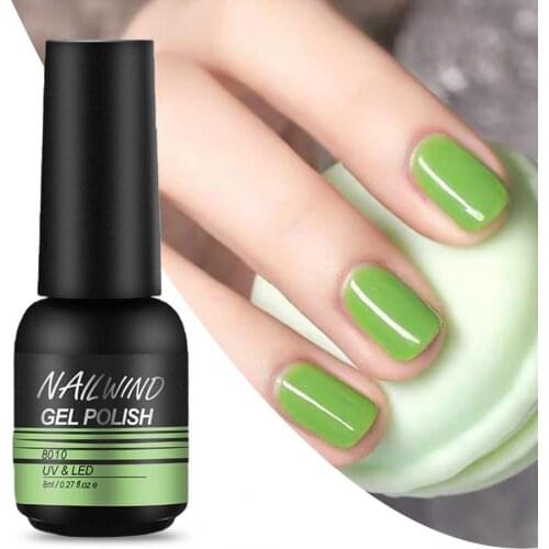 8ml Nail Gel Water-proof Drying Quickly DIY Nail Art Long Lasting Fashion Manicure Gel Polish for Salon