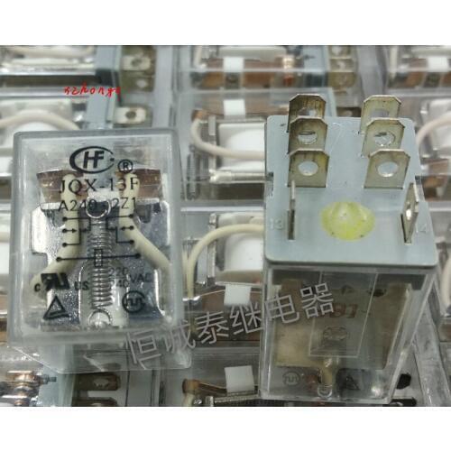 HF13F-A240-2Z1 relay JQX-13F-A240-2Z1 two sets of conversion 8-foot 10A50VAC