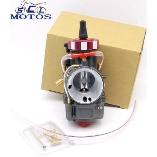 Sclmotos Super performance black color pwk Racing Carburetor 28/30/32/34 fit motorbike Moped Scooter Dirt Bike ATV Quad