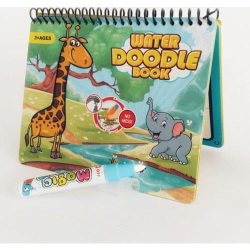 Magic Coloring Book Water Painting Intimate Water Color Forest Wonderland Animals