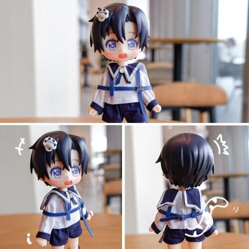 OB11 Baby Dress Cross Cat Set 1/12 BJD Baby Dress GSC Body9 YMY doll clothes suit doll accessories