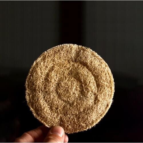 Hand Made Loofah Teapot Mat Teapot Tea Cup Mat Tea Mat Japanese Cup Mat Creative Kung Fu Tea Set Tea Ceremony Gaiwan Accessories