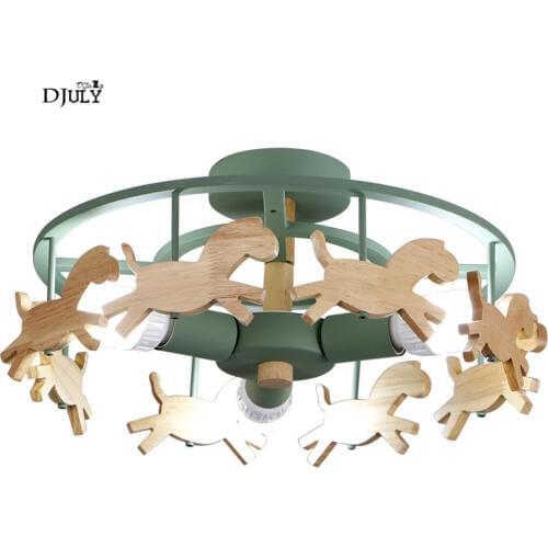 Creative Children Room Trojan Surround Ceiling Lights Living Room Kitchen Decoration Ceiling Lamp Clothing Store Light Fixtures