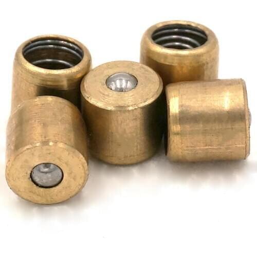 LOT 20 10x10mm Brass Push Button Oiler Press Fit ball Oiler Gas Engine Motor Hit&Miss Oil Grease