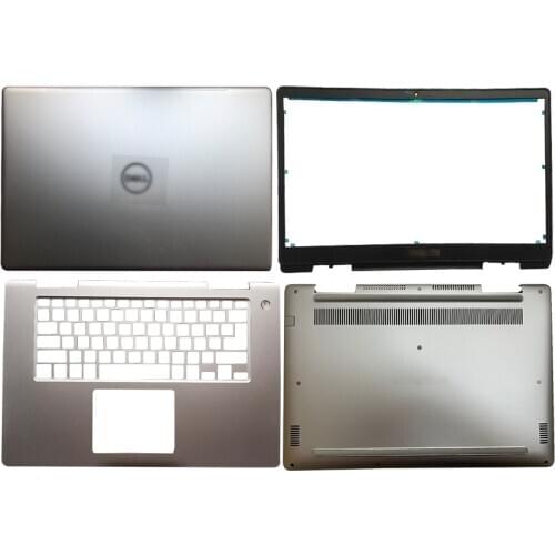 NEW Laptop Case LCD Back Cover/Front Bezel/Palmrest/Bottom Case For DELL Inspiron 15D 7000 7570 7573 7580 No-Touch Silver 0G3CRP
