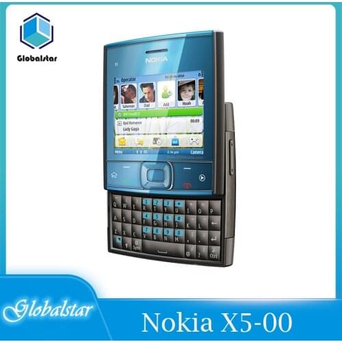 Nokia X5-00 Refurbished Original Unlocked Slider Nokia X5-00 mobile phone GSM 900/1800 Dual Band Used conditions refurbished