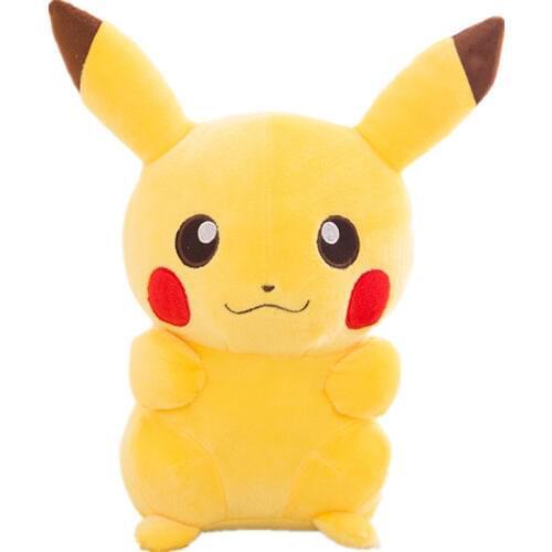 55cm Pikachu Movie Plush Doll Animal Plush Stuffed Pokemon pelucia Child birthday gift to appease the doll Cartoon toy figurine