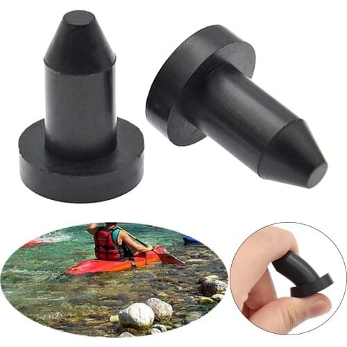 2 Pcs Durable Boat Scupper Stopper Bungs For Rubber Boat Canoe Kayak Drain Holes Plugs Rowing Boats Accessories