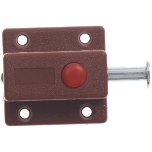 1Pc Self-spring Door Bolt Latch Thumb Lock For Door Window Cabinet Box Cupboard Locker Home Bolt DIY Furniture Hardware