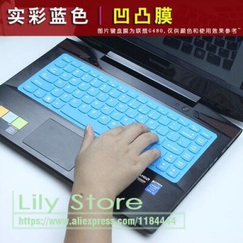 Silicone Keyboard Protective film Cover skin Protector for Lenovo g480 g40 y470 i2000 s41-70 Y470P G405S V480 Y471 G360 G485