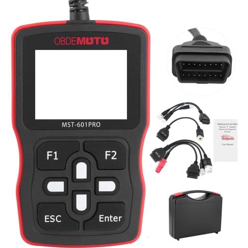 Motorcycle Scanner OBD2 Code Reader Automotive Diagnostic Tool For Honda, For Suzuki, For Yamaha