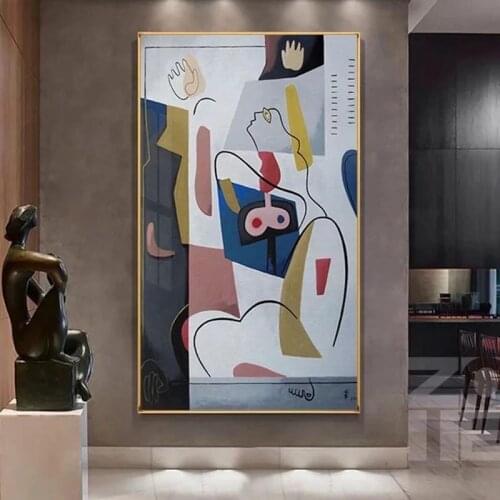 Modern art painting abstract canvas painting print posters and prints home living room wall decoration painting