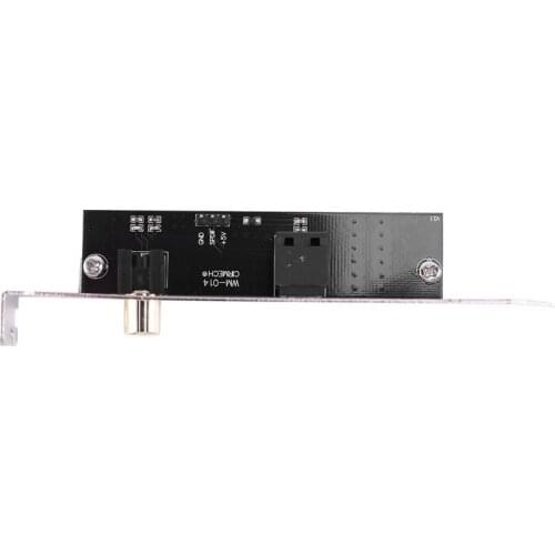 SPDIF Optical and RCA Out Plate Cable Bracket Digital Audio Output for ASUS Gigabyte MSI Mother Board