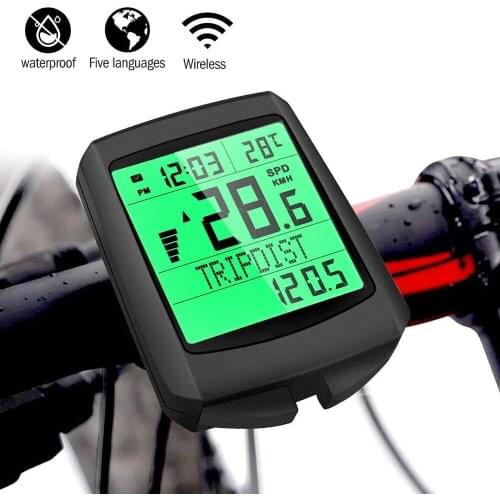 Cycling Speedometer Odometer LCD Display Digital Wireless Speed Meter Bike Computer Luminous Speed Meter For Xiaomi Bicycle