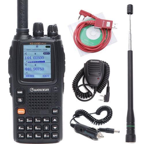 Wouxun KG-UV9D Plus 7 bands Upgrade Multi-functional DTMF Multi-Band Two Way Raidos Including Air Band 136-174MHz/400-512MHz