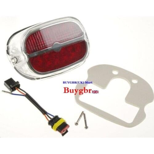 Motorcycle LED Tail Brake Light Rear Lamp for Harley Sportster Roadster 1200 XL 883 Springer Heritage Softail Cross 1999-later